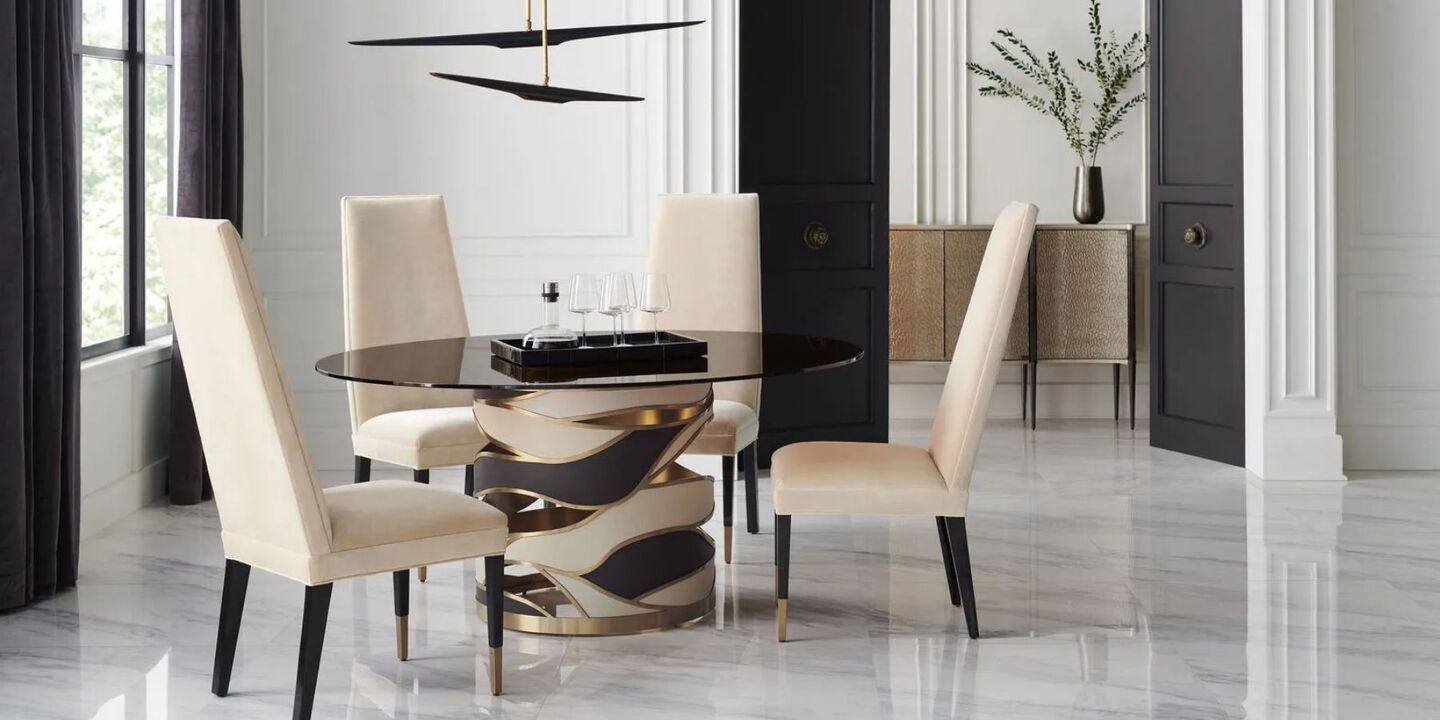 View From The Top Dining Table by Caracole View From The Top Dining Table by Caracole