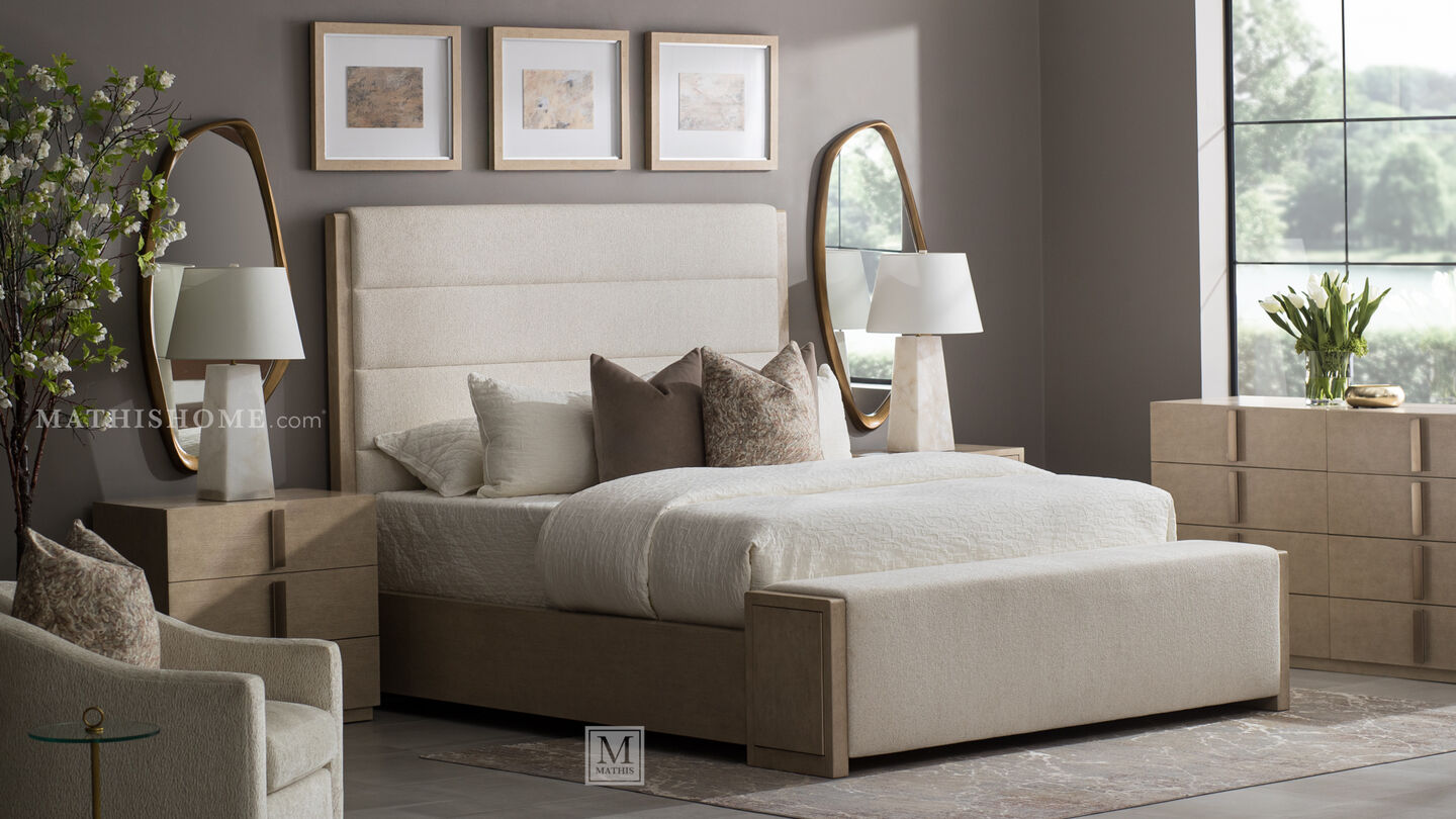 Westwood King Upholstered Storage Bed in Contemporary in Bedroom Westwood King Upholstered Storage Bed in Contemporary in Bedroom