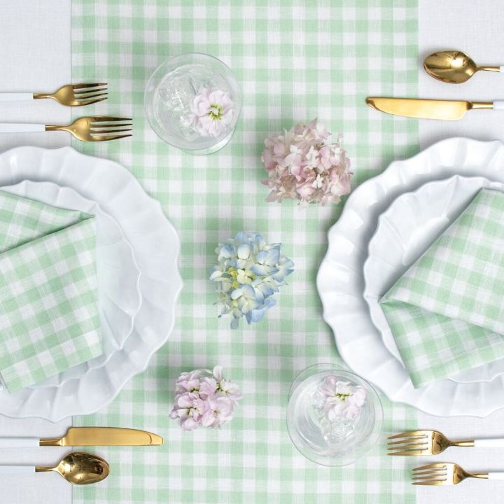 Solino Home 100% Pure Linen Table Runner