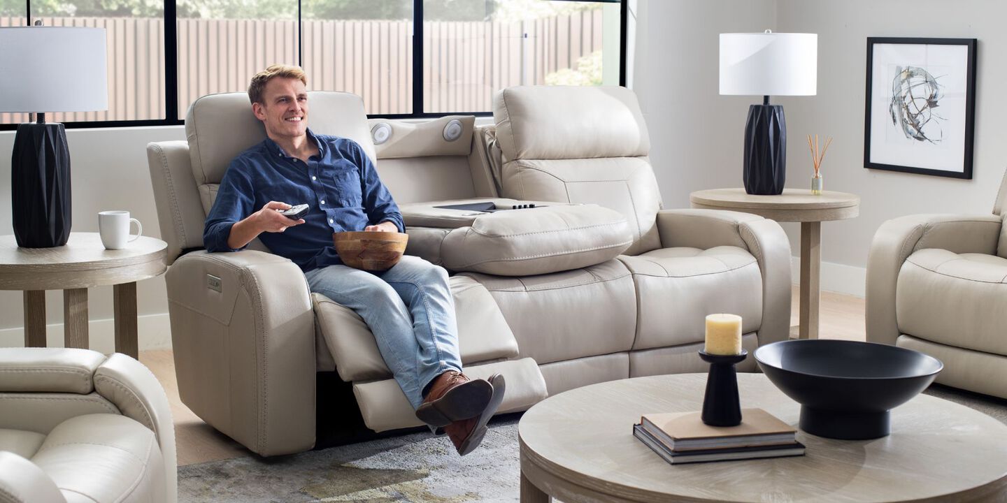 Stevenson Zero Gravity Sofa by Moto Furniture