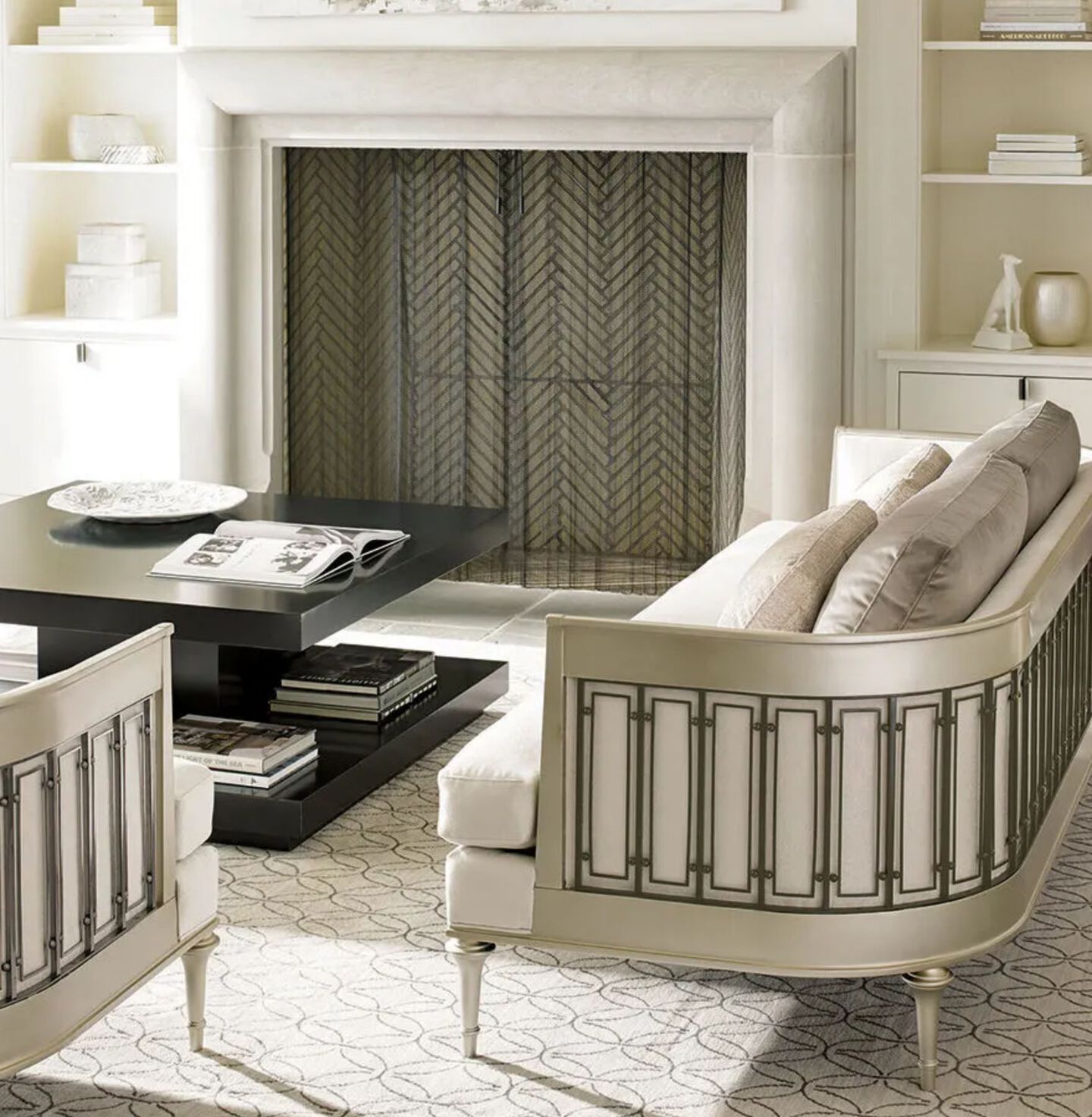 Quit Your Metal-Ing Sofa by Caracole
