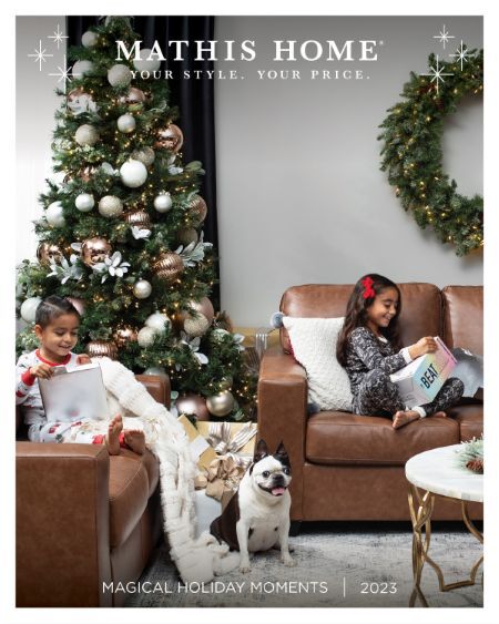 Magazine cover for the Holiday 2023 Lookbook