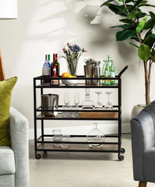 Scott Living Billings Bar Cart