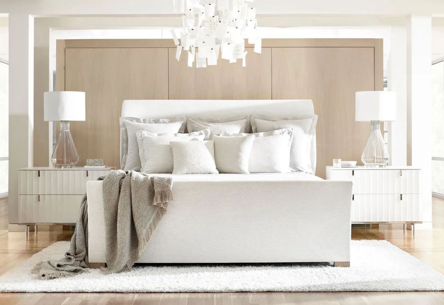 Bernhardt Modulum King Sleigh Bed