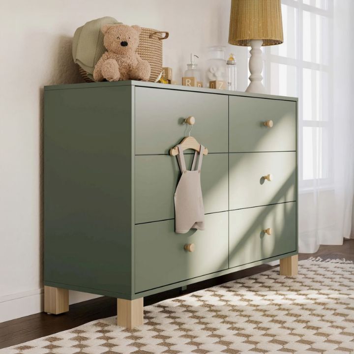 Storkcraft California 6-Drawer Double Dresser