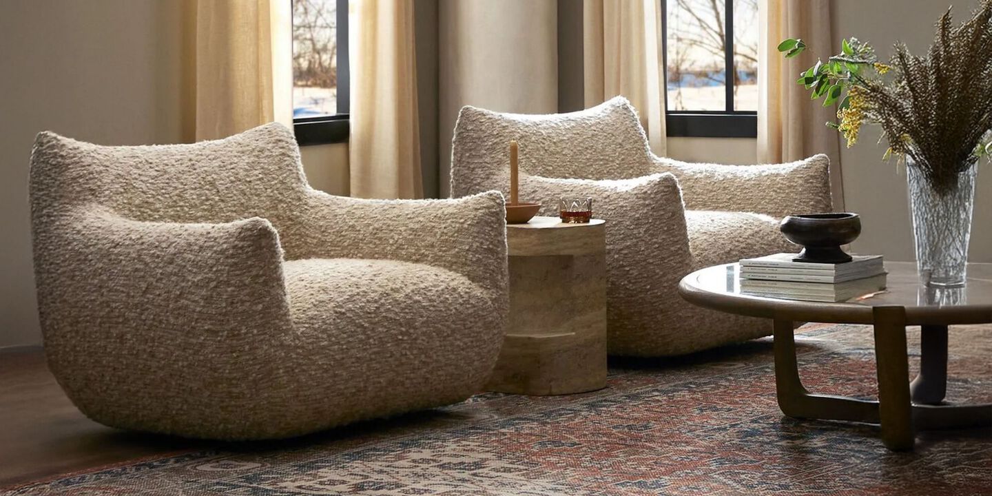 Margot Swivel Chair by Four Hands Margot Swivel Chair by Four Hands