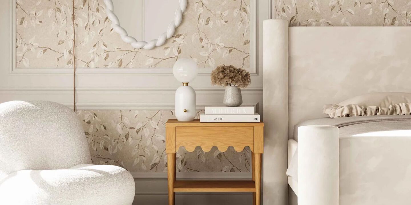 TOV Furniture Oodle Natural Ash Nightstand