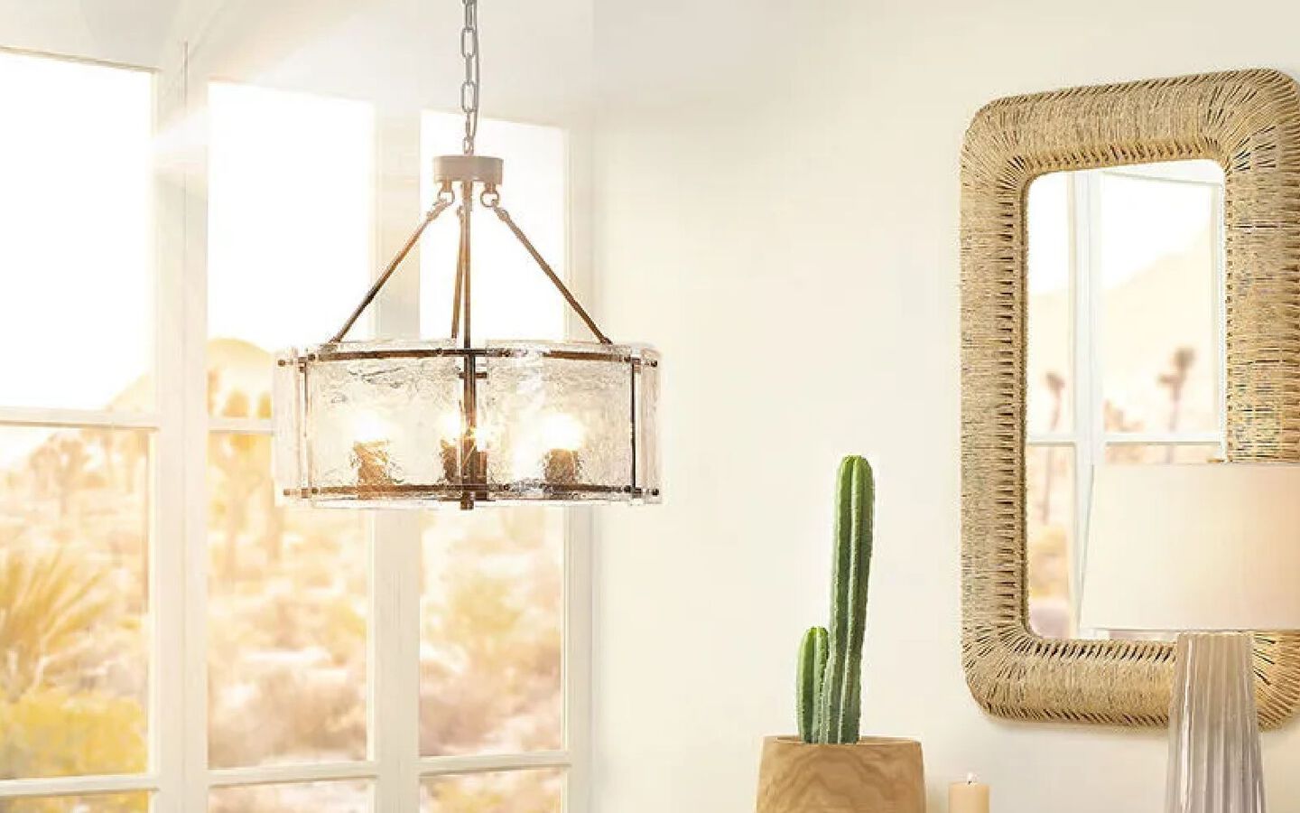 Glenn Large Round Chandelier by Jamie Young