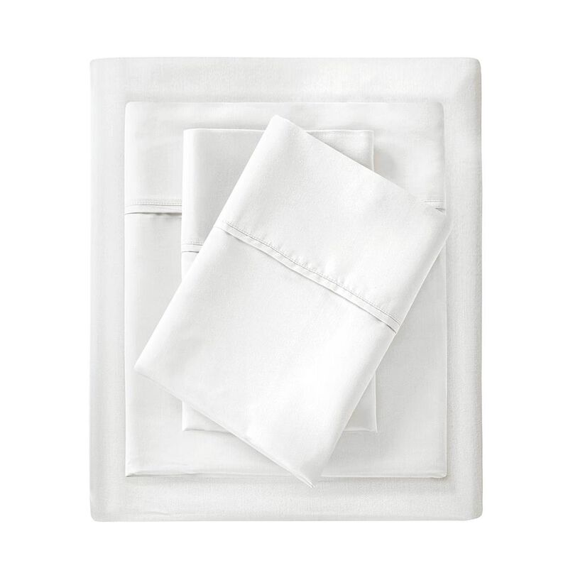 Belen Kox White Cotton Rich Sheet Set, Belen Kox