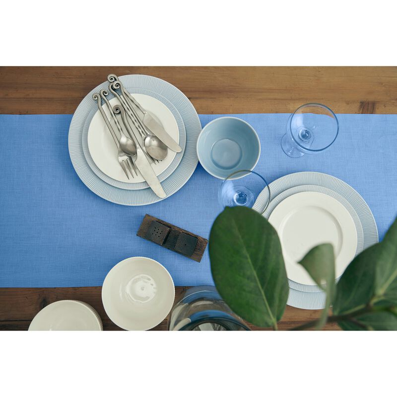 Solino Home 100% Pure Linen Table Runner | Fete for Valentine;s