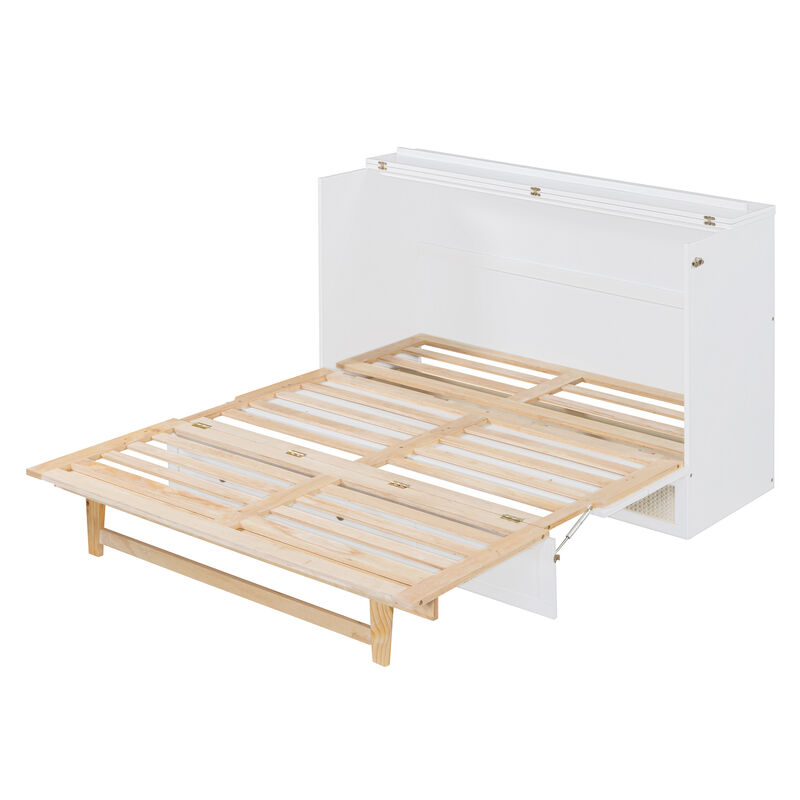 Merax Murphy Bed with Large Drawers