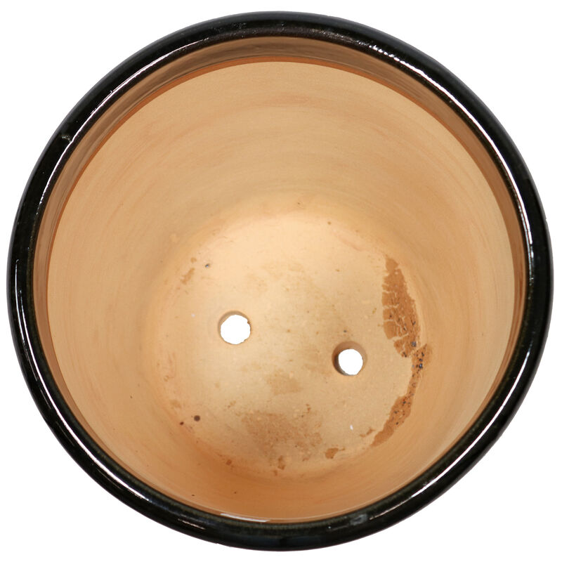 Sunnydaze Captivating Vista Ceramic Planter - 11.5" - Set of 2