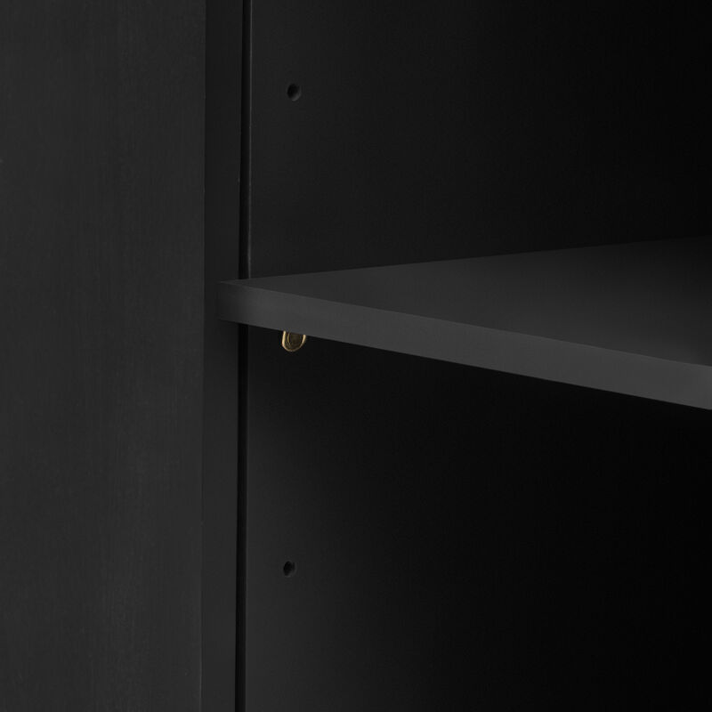 Merax Classic Storage Cabinet with Metal Handles