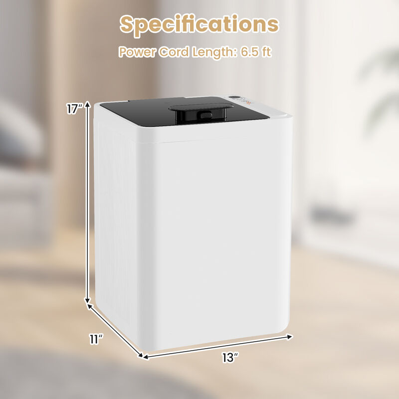 Towel Warmer Bucket with Timer and Overheat Protection