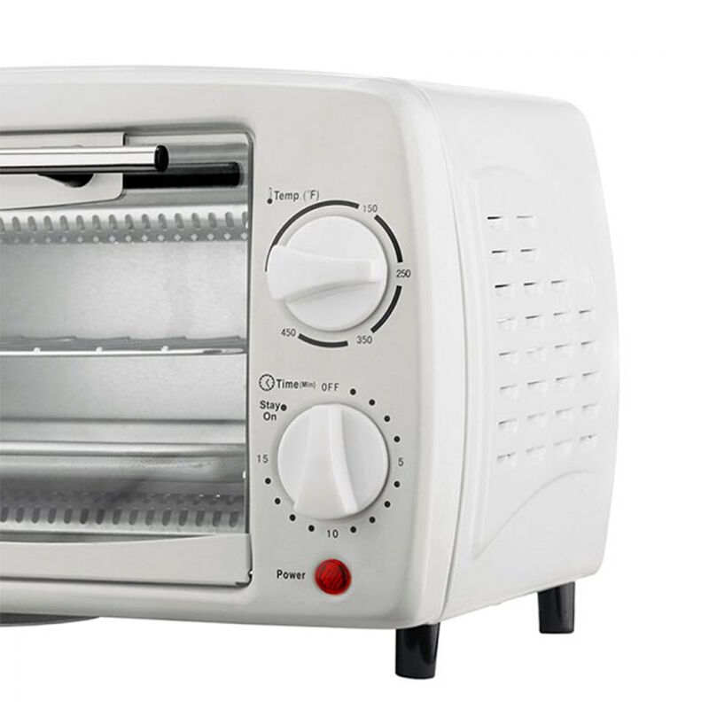 Brentwood 9-Liter (4 Slice) Toaster Oven Broiler (White)