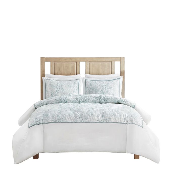 Gracie Mills Celina Coastal Duvet Cover Set