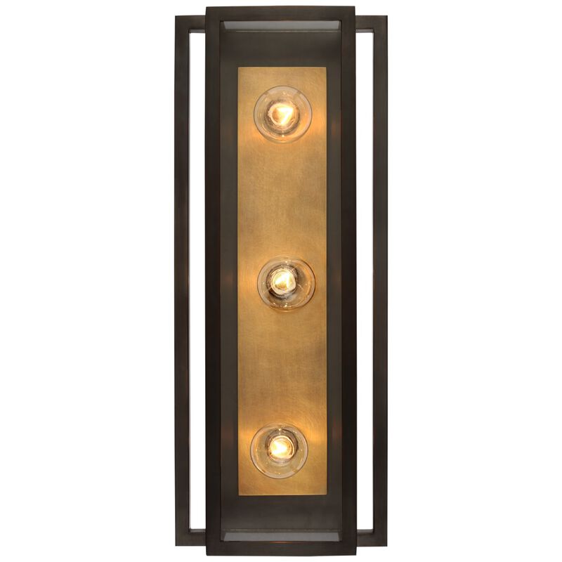 Halle 18" Vanity Light in Bronze