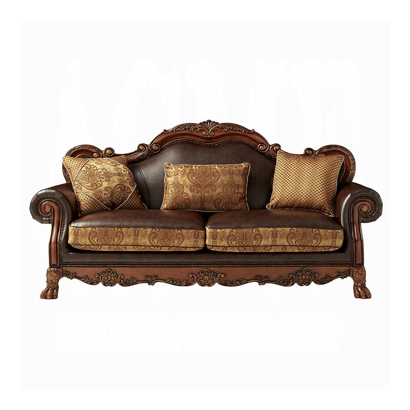 Dresden Sofa W/ 3 Pillows to Enhance Your Home