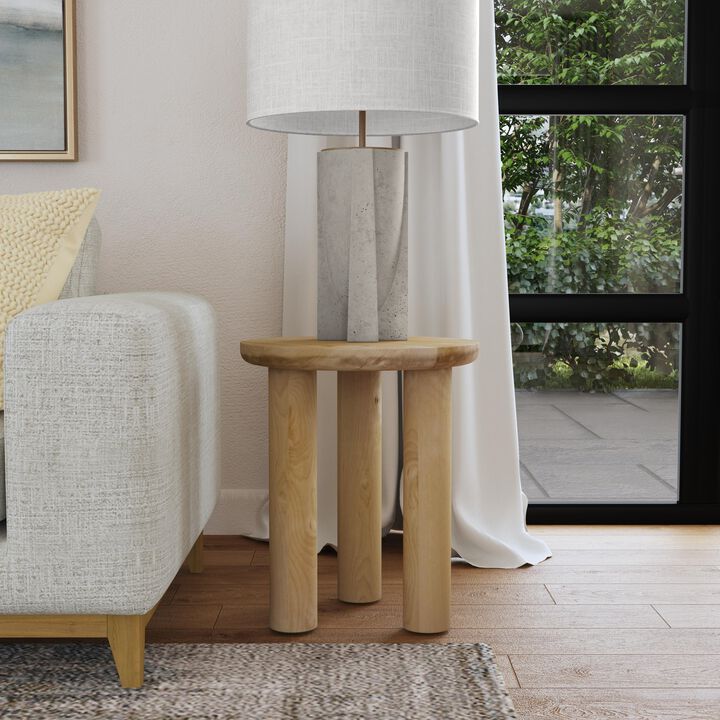 Craton Round End Table