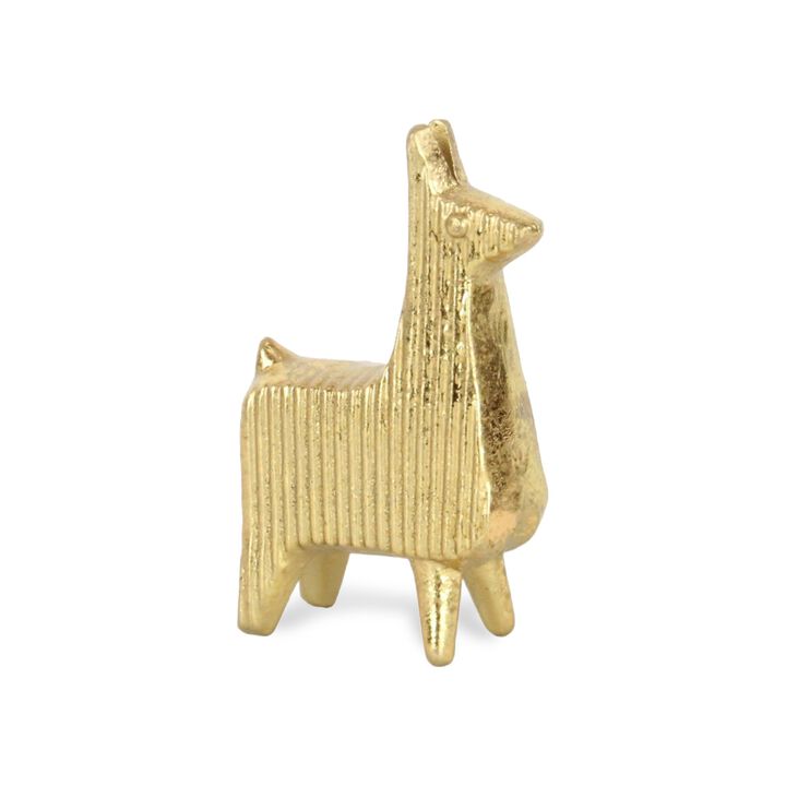 Sidero Cast Iron llama Table Decor