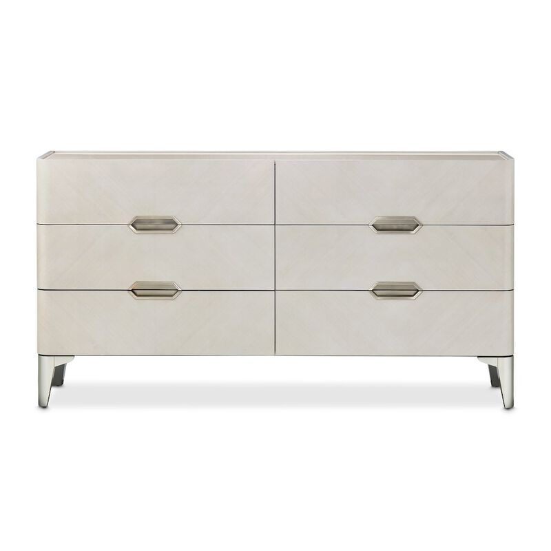 Michael Amini Penthouse Dresser - Ash Gray