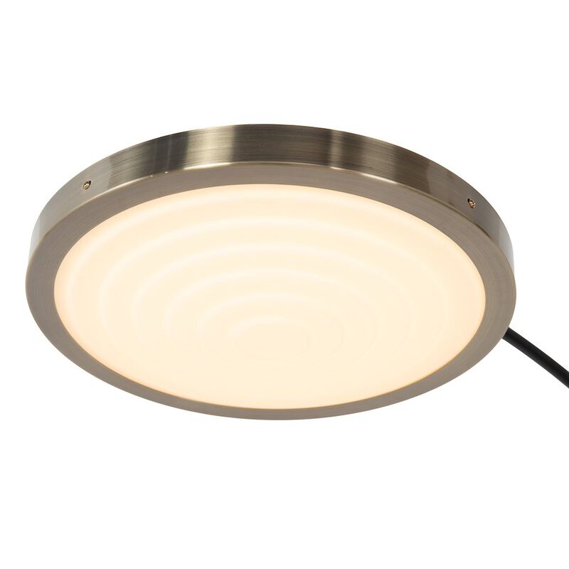 NOVA OF CALIFORNIA Redondo 1 Light LED Arc Floor Lamp - Matte Black