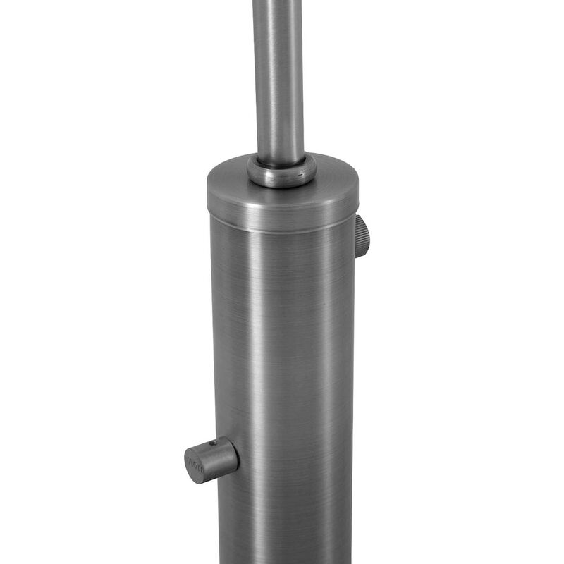 NOVA OF CALIFORNIA Rancho Mirage 1 Light Arc Floor Lamp - Antique Nickel