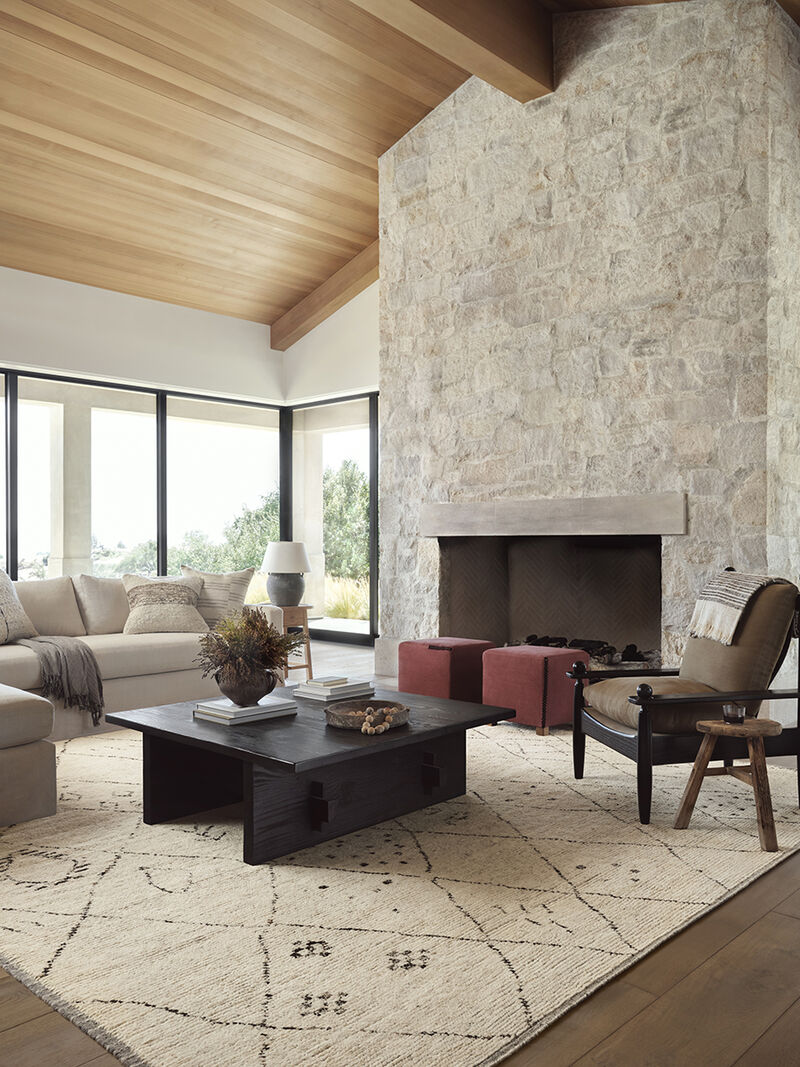 Briyana BRI03 Natural/Stone 4' x 6' Rug