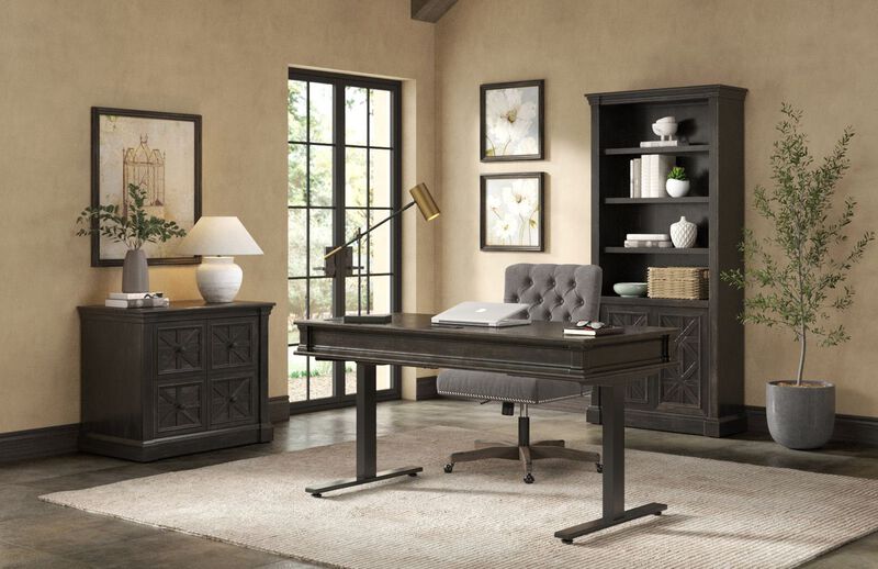 Traditional Bookcase With Doors