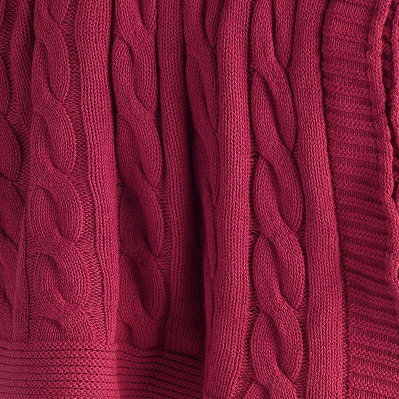 Crimson Red 50" x 60" Throw Blanket