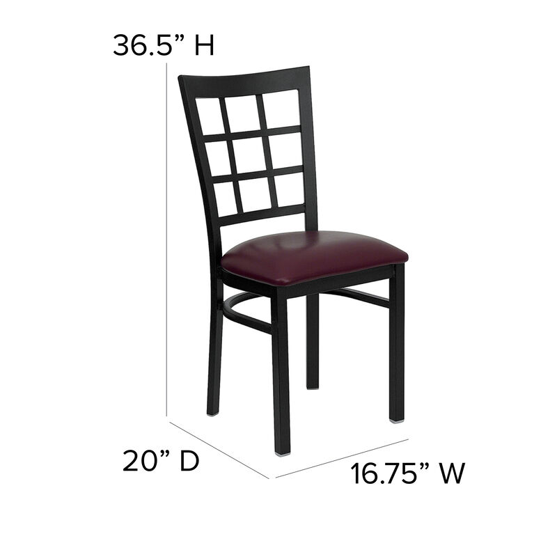 Metal Restaurant Chairs