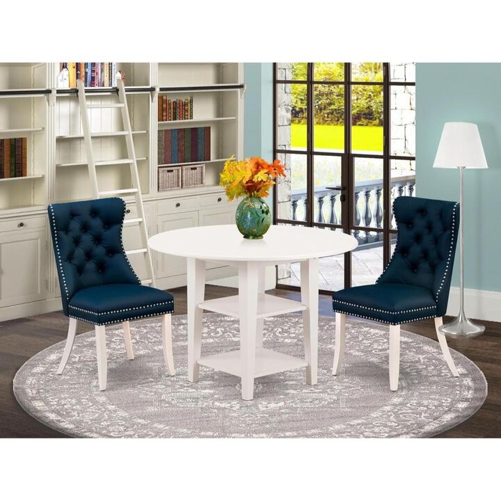 3 Piece Dining Table Set