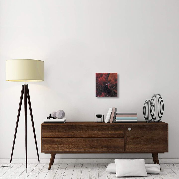 Wide View of Supernova 1987A-Canvas Art-14.56x16