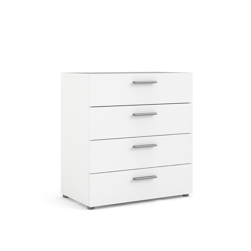 Tvilum Austin 4 Drawer Chest - White