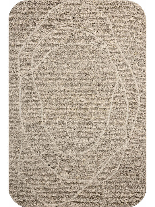 Otis OTT01 Oatmeal/Ivory 7'9" x 9'9" Rug