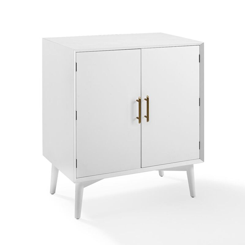 Crosley Furniture Landon Bar Cabinet White
