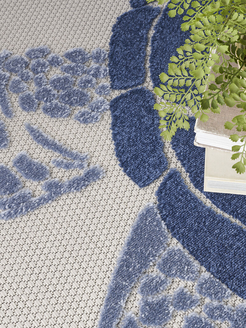 Aloha ALH27 Navy/Blue 9' x 12' Rug