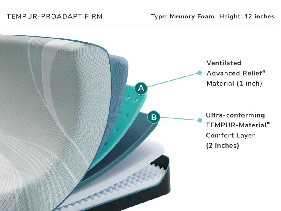 Tempur Pedic Pro-adapt Firm Twin Xl Mattress