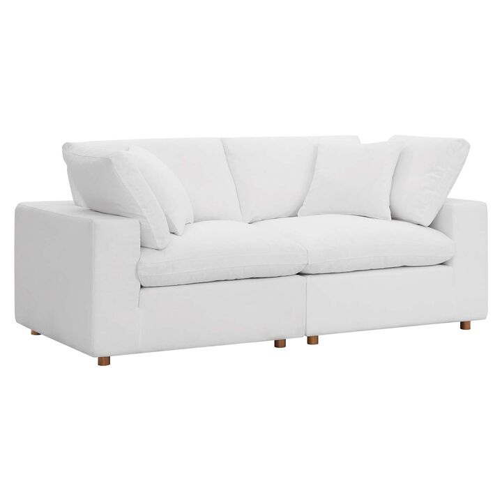 Ashton Upholstered Fabric Sectional Sofa