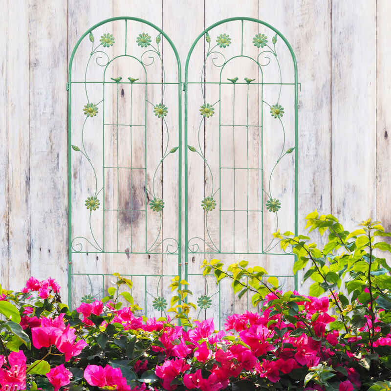 Streamdale Metal Garden Trellis for Climbing Plants-Flower Support