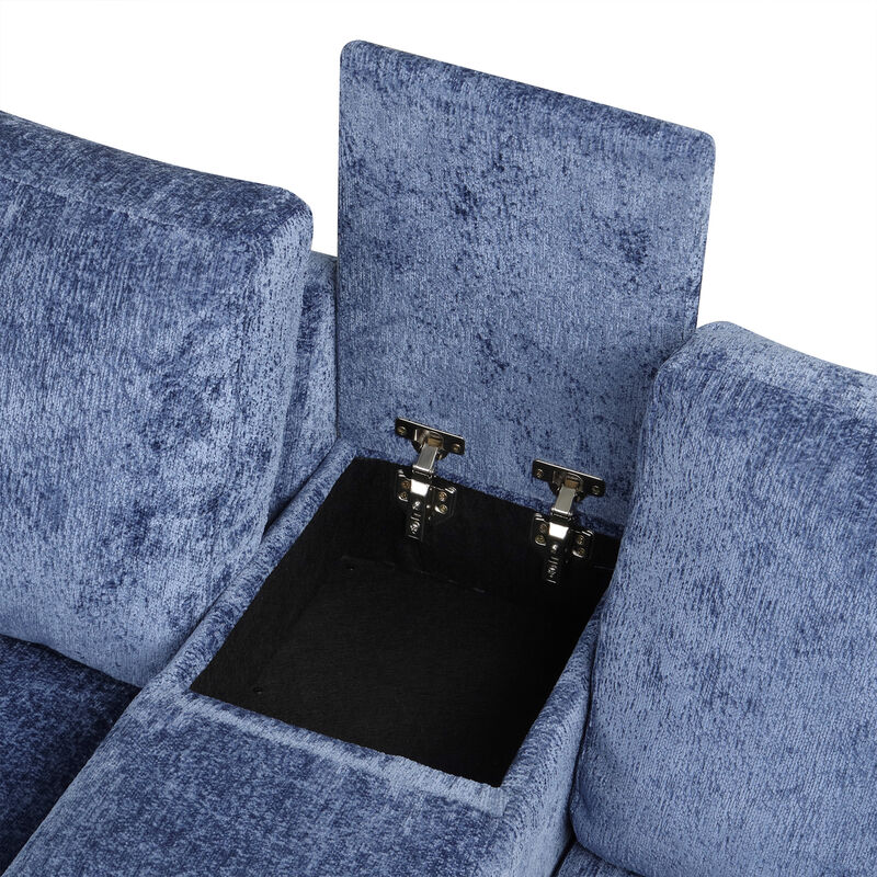 Merax L-shaped Convertible Sectional Sofa Sleeper
