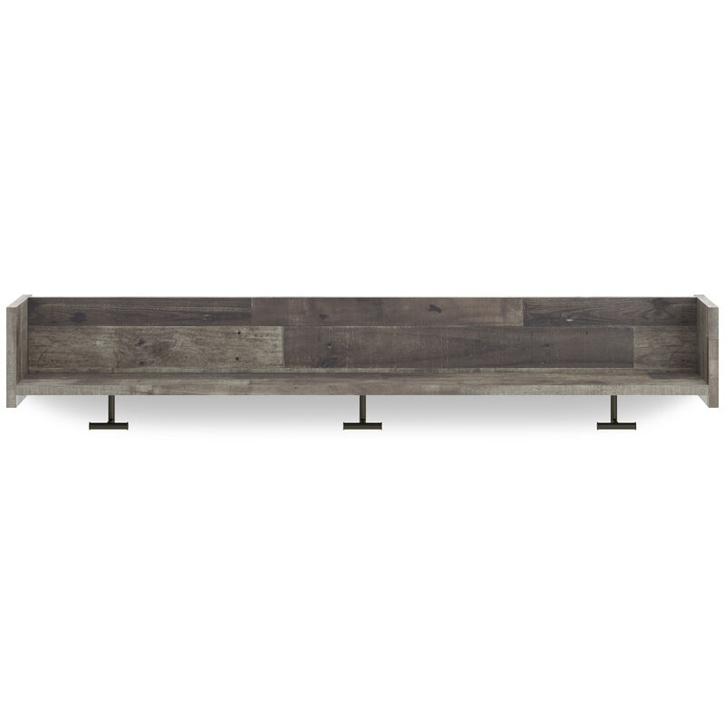 Neilsville Wall Mounted Coat Rack w/Shelf