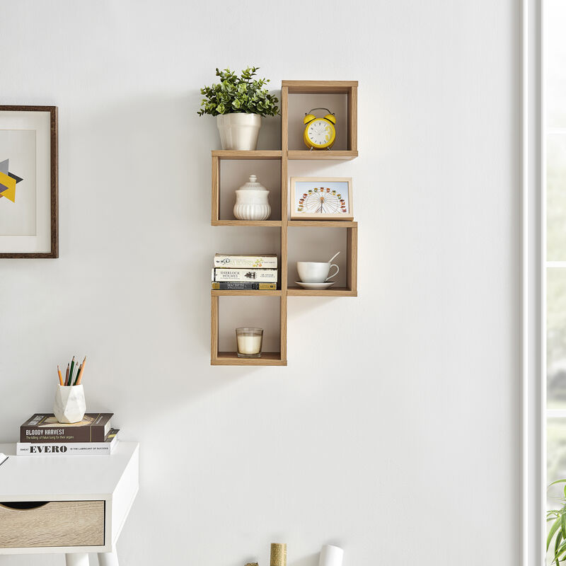 Cubby Chessboard Wall Shelf