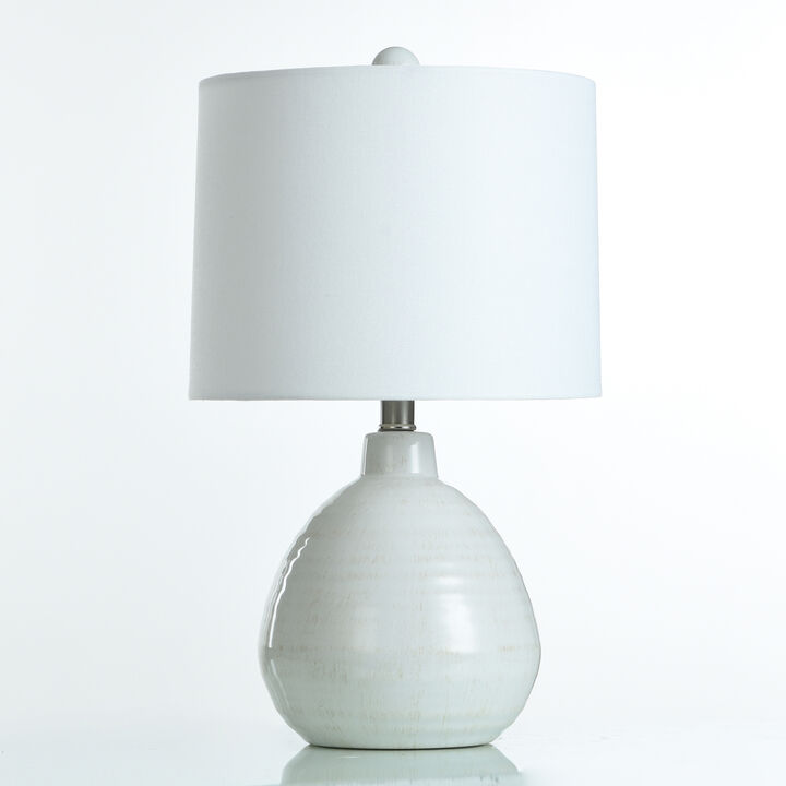 White Ceramic Table Lamp