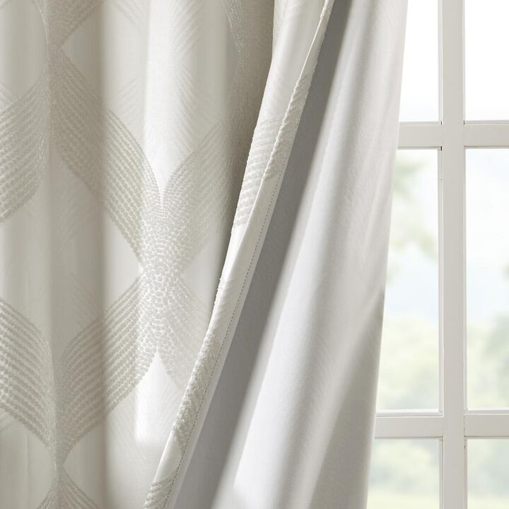 Belen Kox Ivory Total Blackout Window Panel, Belen Kox