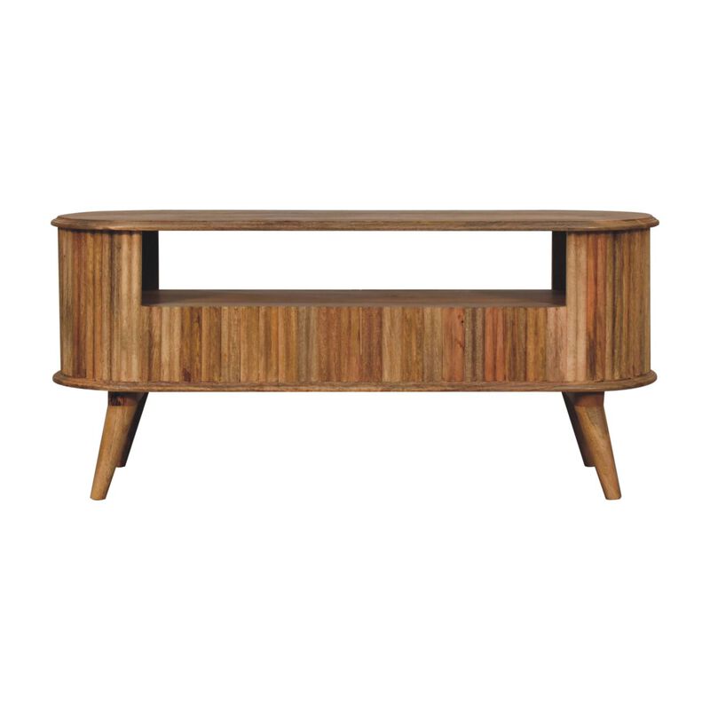 Artisan Furniture Solid Wood Soba Nordic Media Unit