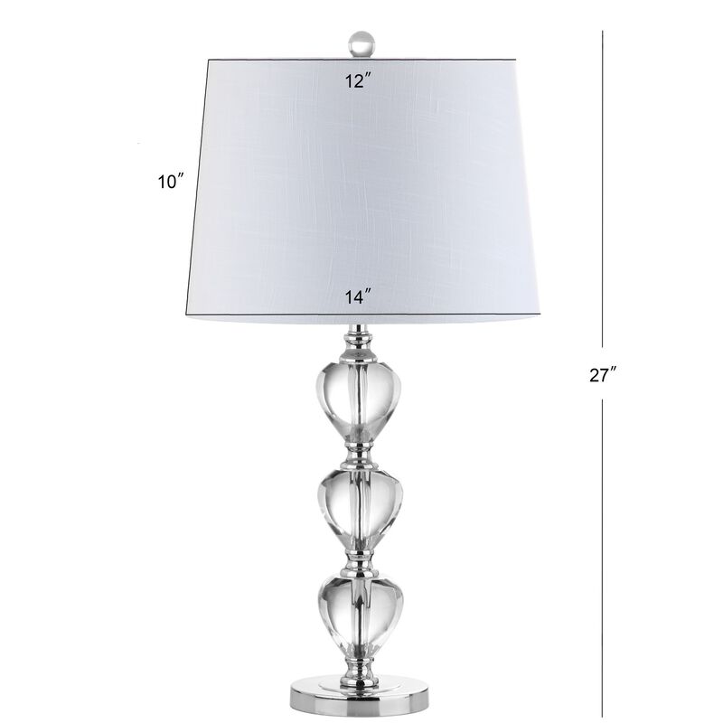 Cole Crystal LED Table Lamp