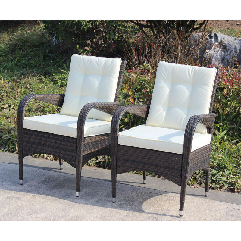 2-Piece Liberatore Dining Chairs With Cushions (Cushion)