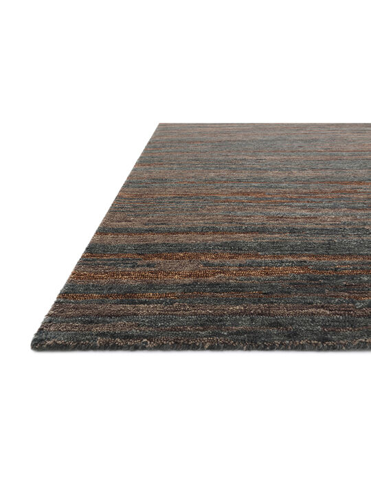 Halcyon HAC03 Rust/Lagoon 18" x 18" Sample Rug