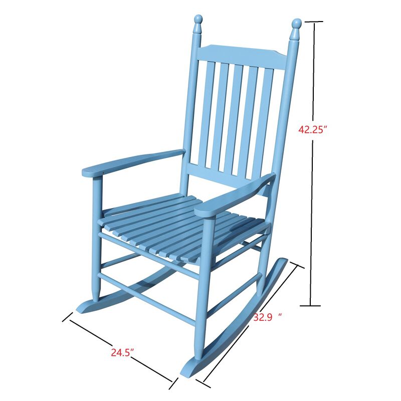 Wooden Porch Rocker Chair IV